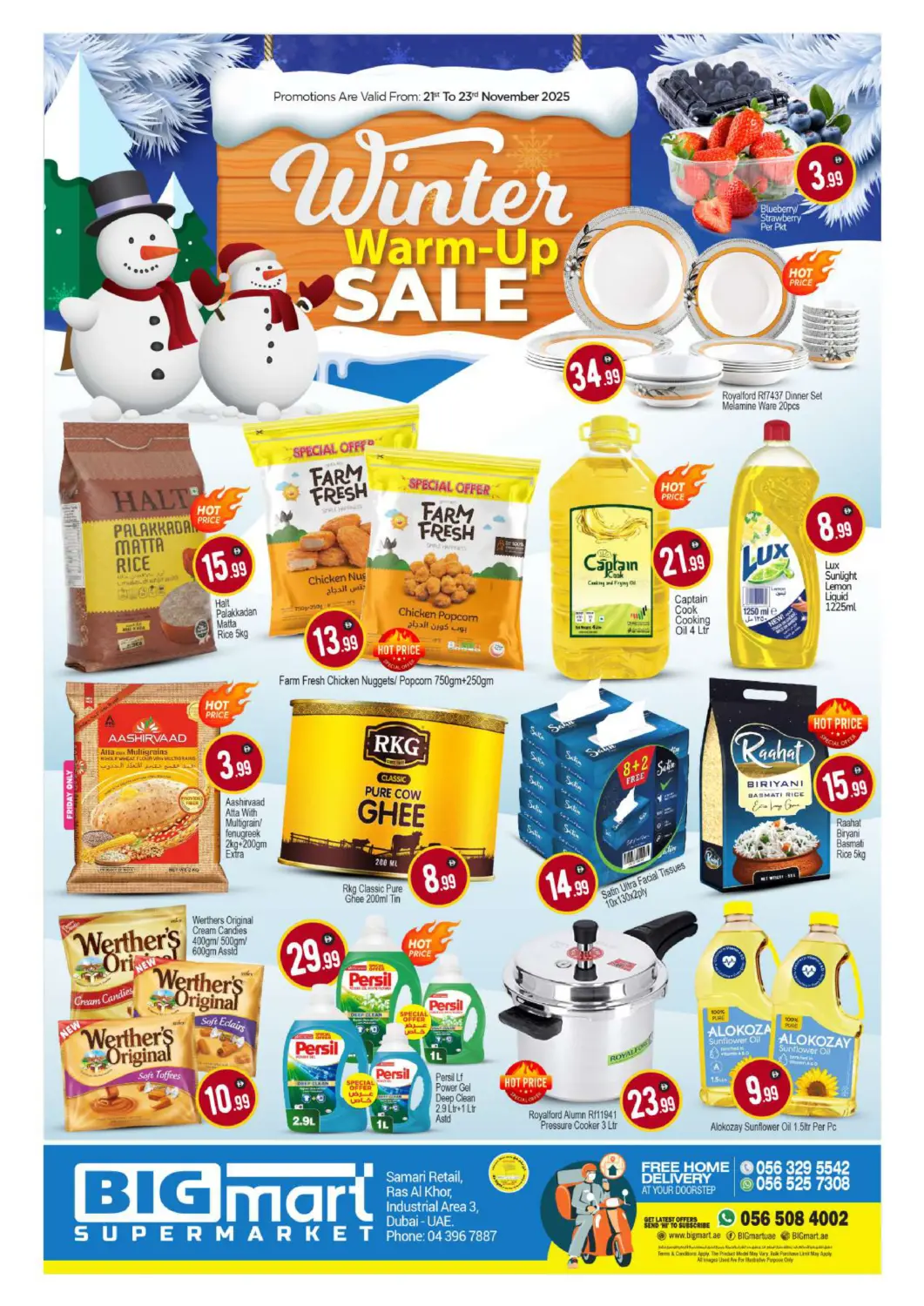 UAE - Dubai BIGmart offers in D4D Online. Ras Al Khor - Dubai. . Till 23rd November