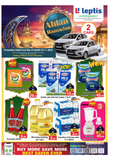 UAE - Ras al Khaimah Leptis Hypermarket  offers in D4D Online. Ahlan Ramadan. . Till 11th March