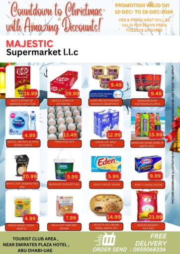 UAE - Abu Dhabi Majestic Supermarket offers in D4D Online. Tourist Club Area, Abu Dhabi. . Till 18th December