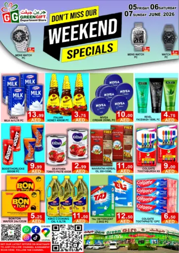 Weekend Specials