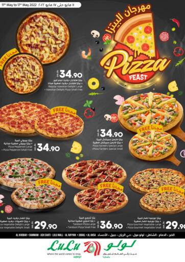 KSA, Saudi Arabia, Saudi - Jeddah LULU Hypermarket  offers in D4D Online. Pizza Feast. . Till 17th May