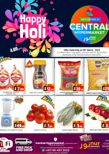 UAE - Dubai Central Hypermarket L.L.C offers in D4D Online. Happy Holi. . Only On 08th March