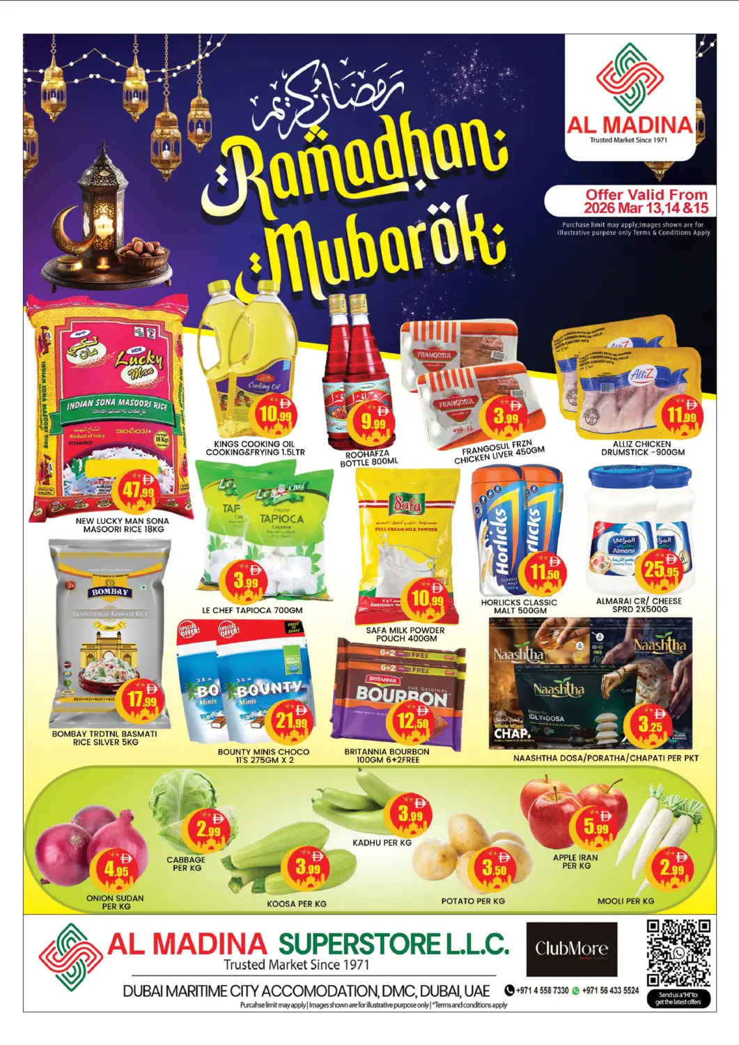 UAE - Dubai AL MADINA (Dubai) offers in D4D Online. Dubai Maritime City. . Till 15th March