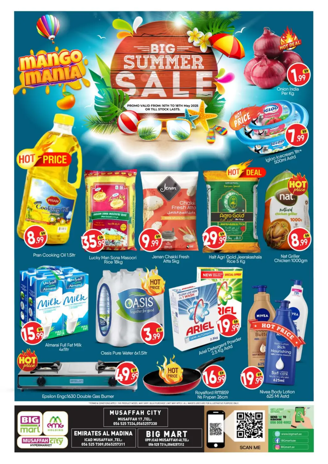 UAE - Abu Dhabi BIGmart offers in D4D Online. Musaffah ,Abu Dhabi. . Till 18th May