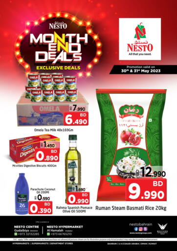 Bahrain NESTO  offers in D4D Online. Gudaibiya & Al Hamalah. . Till 31st May