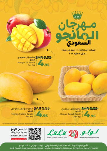 KSA, Saudi Arabia, Saudi - Al Bahah LULU Hypermarket offers in D4D Online. Mango Festival. . Till 4th May