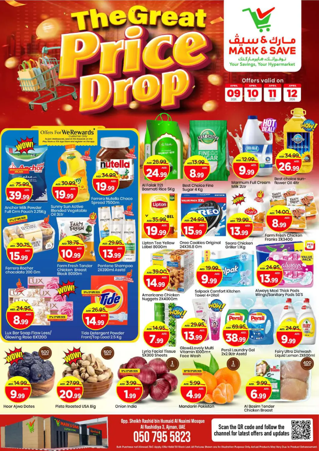 UAE - Sharjah / Ajman Mark & Save offers in D4D Online. Al Rashidiya 3, Ajman. . Till 12th April