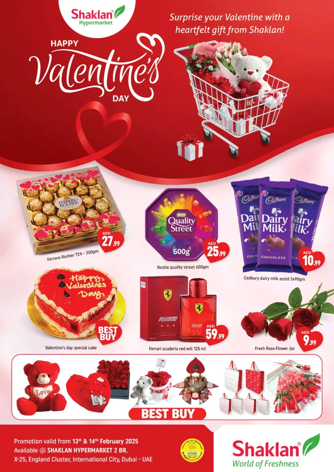 UAE - Dubai Shaklan  offers in D4D Online. X-25, England Cluster, IC, Dubai. . Till 14th February