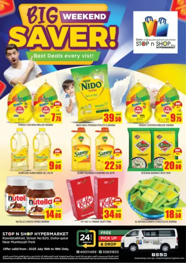 Doha Stop n Shop Hypermarket - Big Weekend Saver! in Qatar Offers - Qatar Big Weekend Saver!