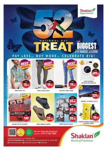 UAE - Dubai Shaklan  offers in D4D Online. L-11, Greece Cluster, IC, Dubai.. . Till 4th December