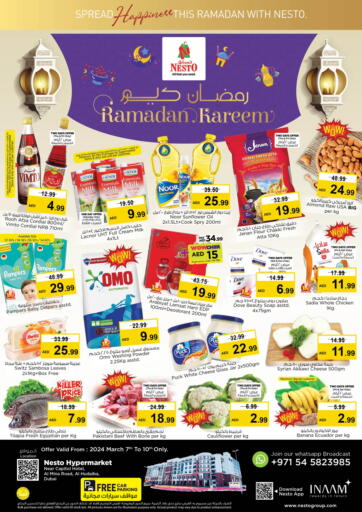 UAE - Ras al Khaimah Nesto Hypermarket offers in D4D Online. Al Mina Road , Al Hudaiba ,- Dubai. . Till 10th March
