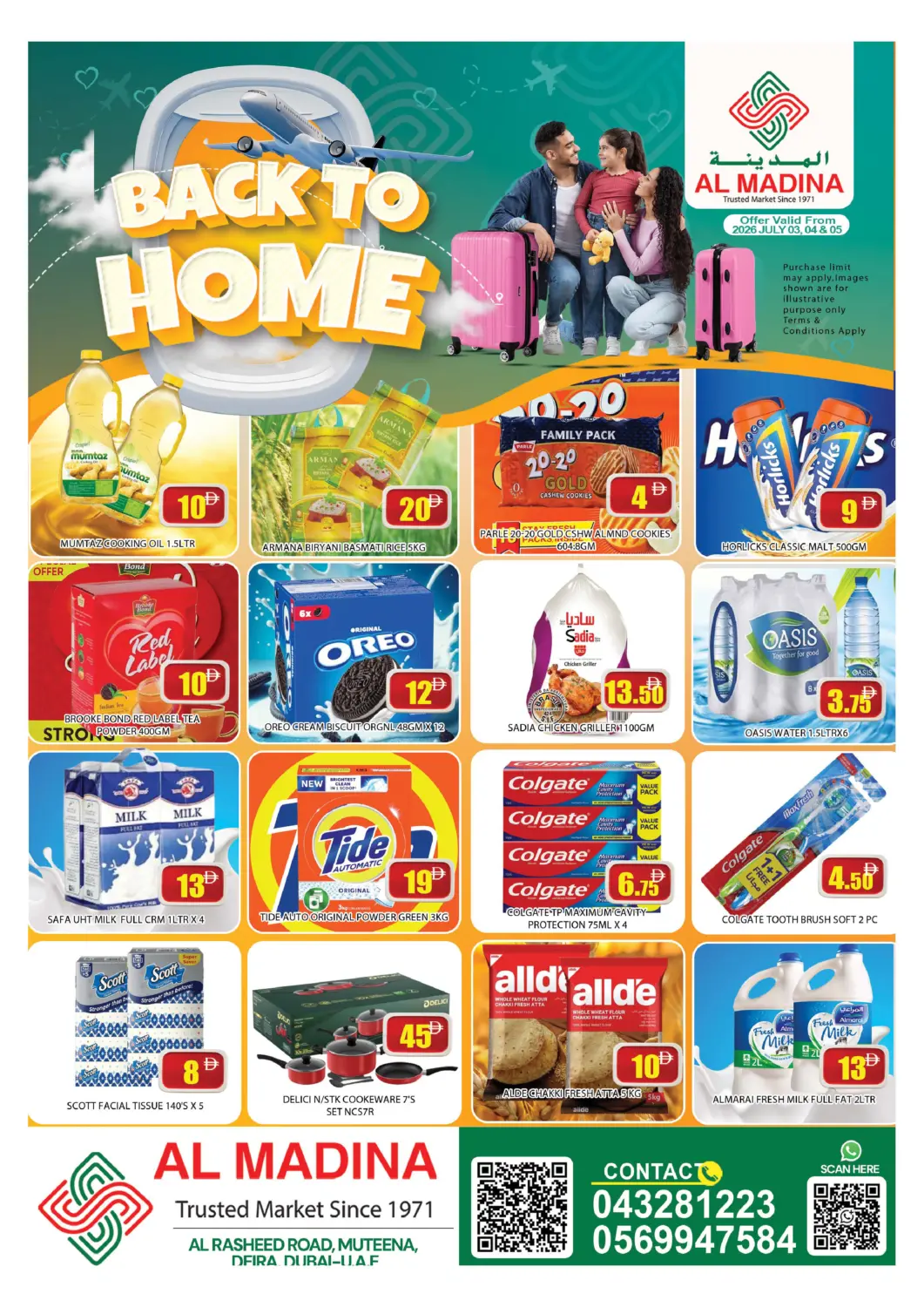 UAE - Dubai AL MADINA (Dubai) offers in D4D Online. Al Rasheed Road,Deira. . Till 5th July