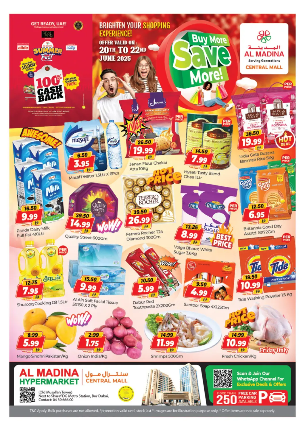UAE - Dubai Al Madina  offers in D4D Online. Central Mall, Burdubai. . Till 22nd June