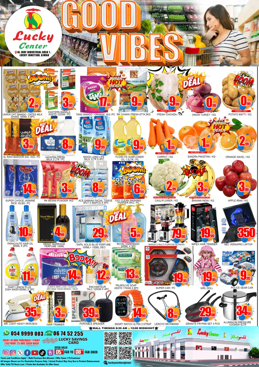 UAE - Sharjah / Ajman Lucky Center offers in D4D Online. Al Jurf Industrial 1 - Ajman. . Till 8th February