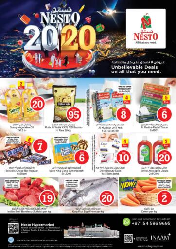 UAE - Sharjah / Ajman Nesto Hypermarket offers in D4D Online. Homat Al Watan,Al Hamidiya 1-Ajman. . Till 23rd October