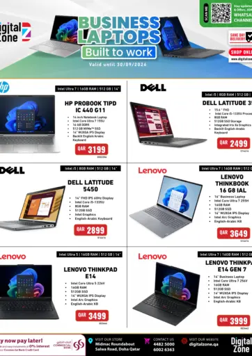 Business Laptops Built To Work