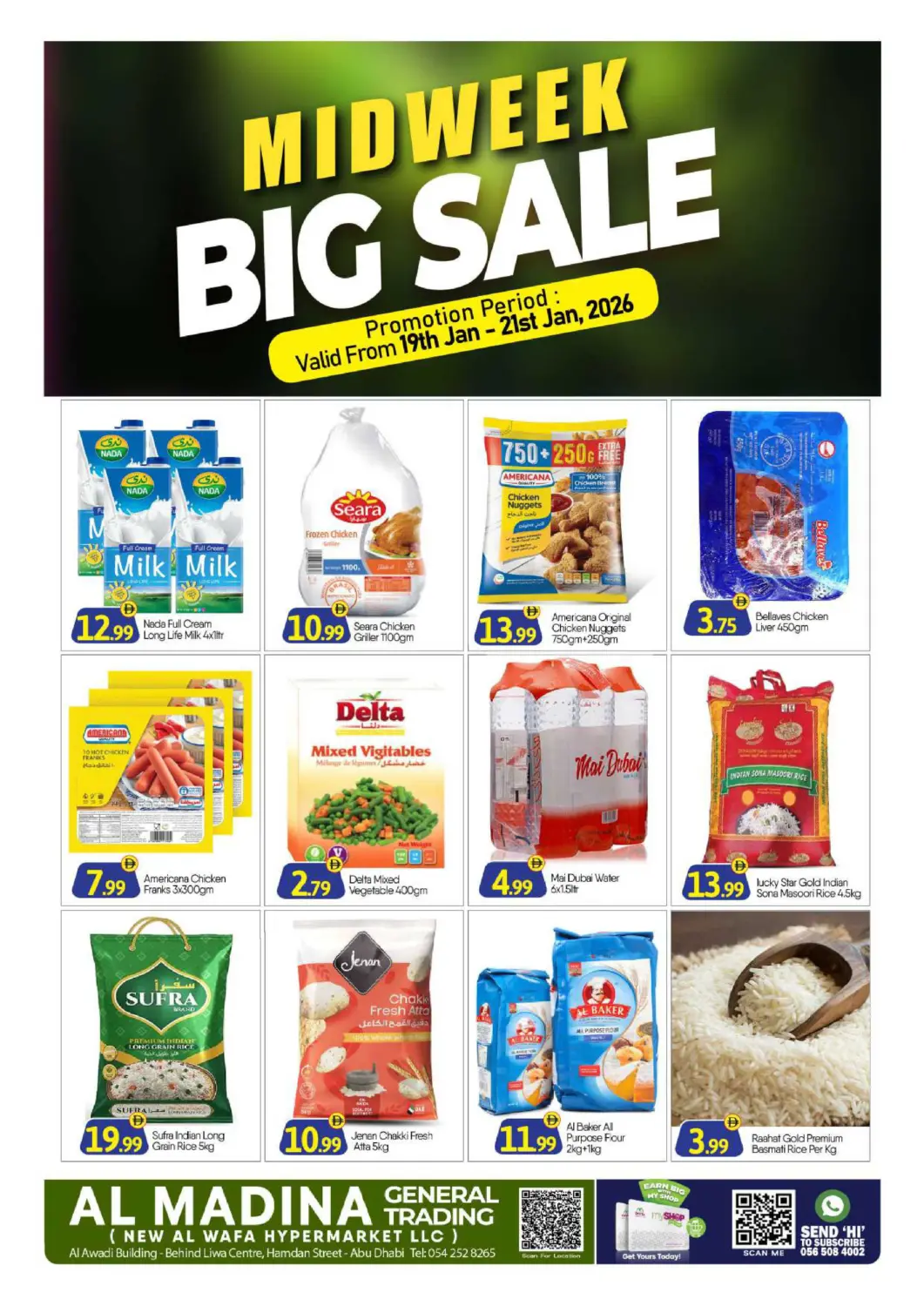 UAE - Abu Dhabi BIGmart offers in D4D Online. Al Madina GT, Abu Dhabi. . Till 21st January