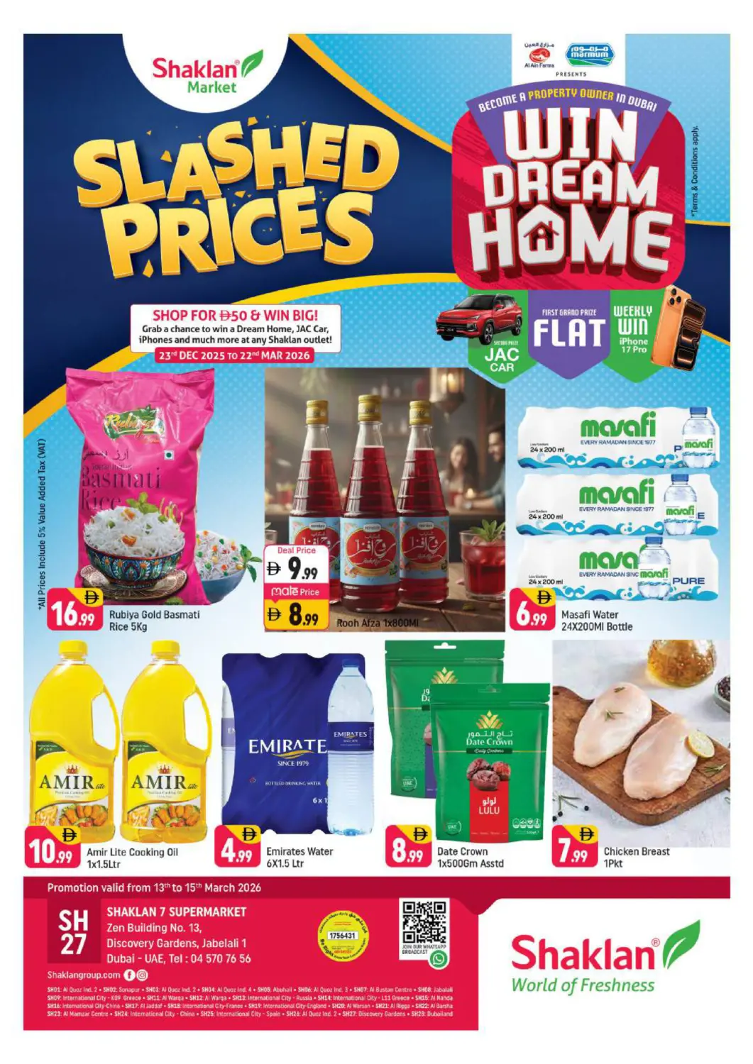 UAE - Dubai Shaklan  offers in D4D Online. Zen 4, 13 - Jebel Ali Village. . Till 15th March