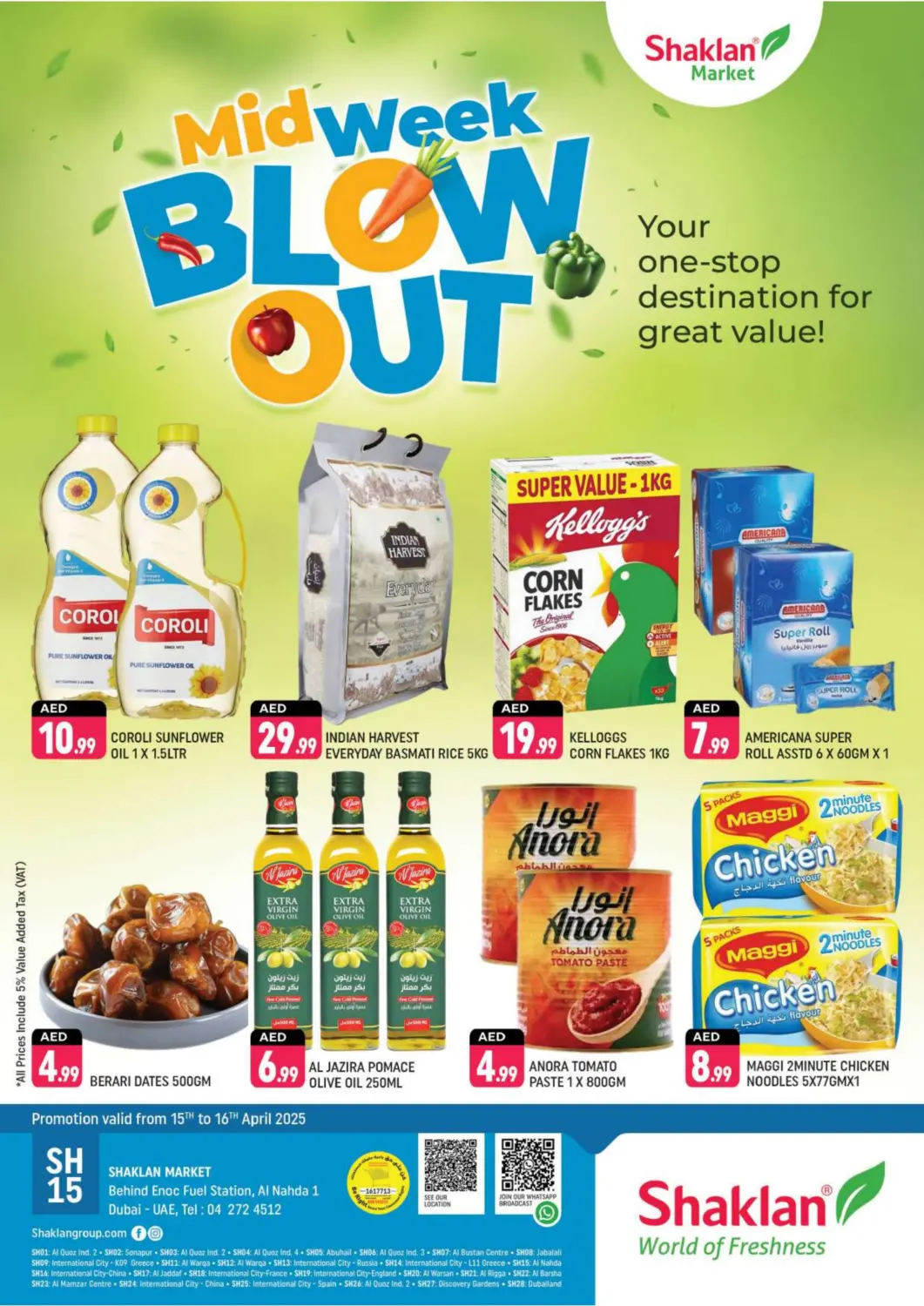 UAE - Dubai Shaklan  offers in D4D Online. Al Nahda 1, Dubai. . Till 17th April
