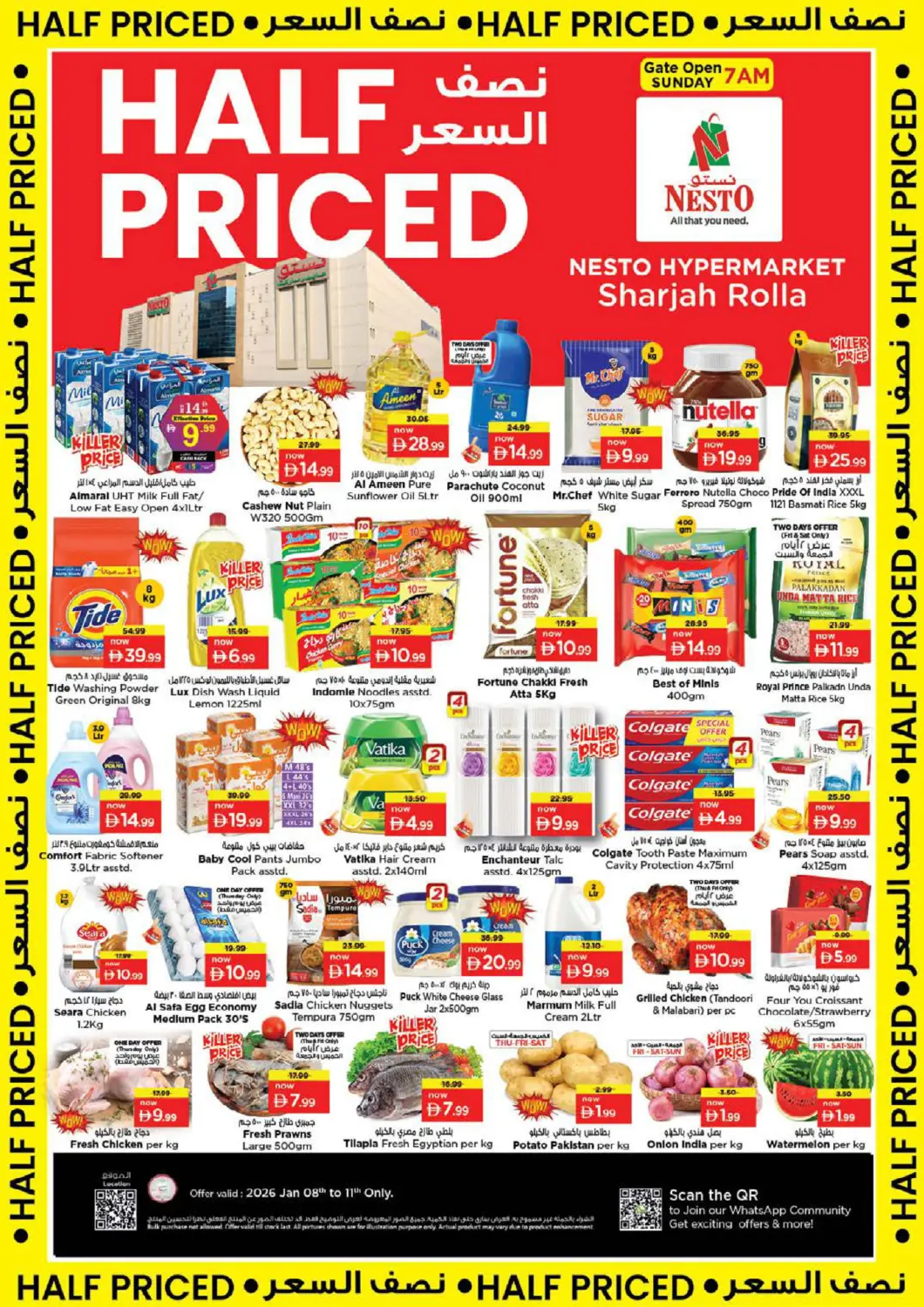 UAE - Sharjah / Ajman Nesto Hypermarket offers in D4D Online. Rolla - Sharjah. . Till 11th January