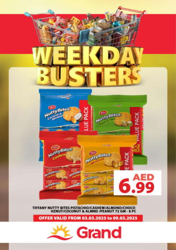 UAE - Sharjah / Ajman Grand Hyper Market offers in D4D Online. Weekend Busters. . Till 9th March