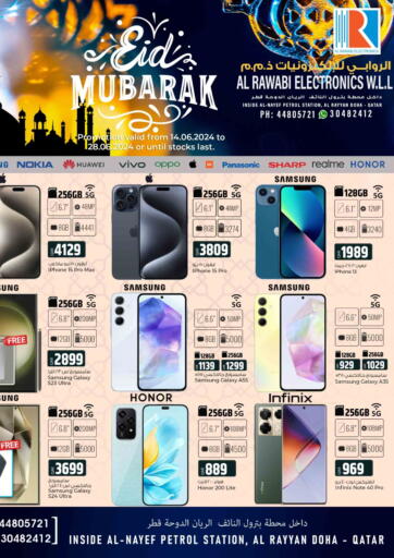 Qatar - Doha Al Rawabi Electronics offers in D4D Online. Eid Mubarak. . Till 28th June