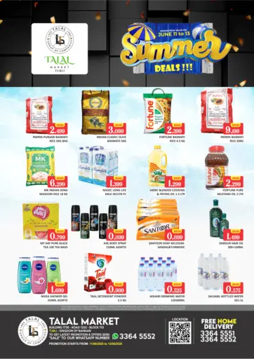 Summer Deals @ Tubli