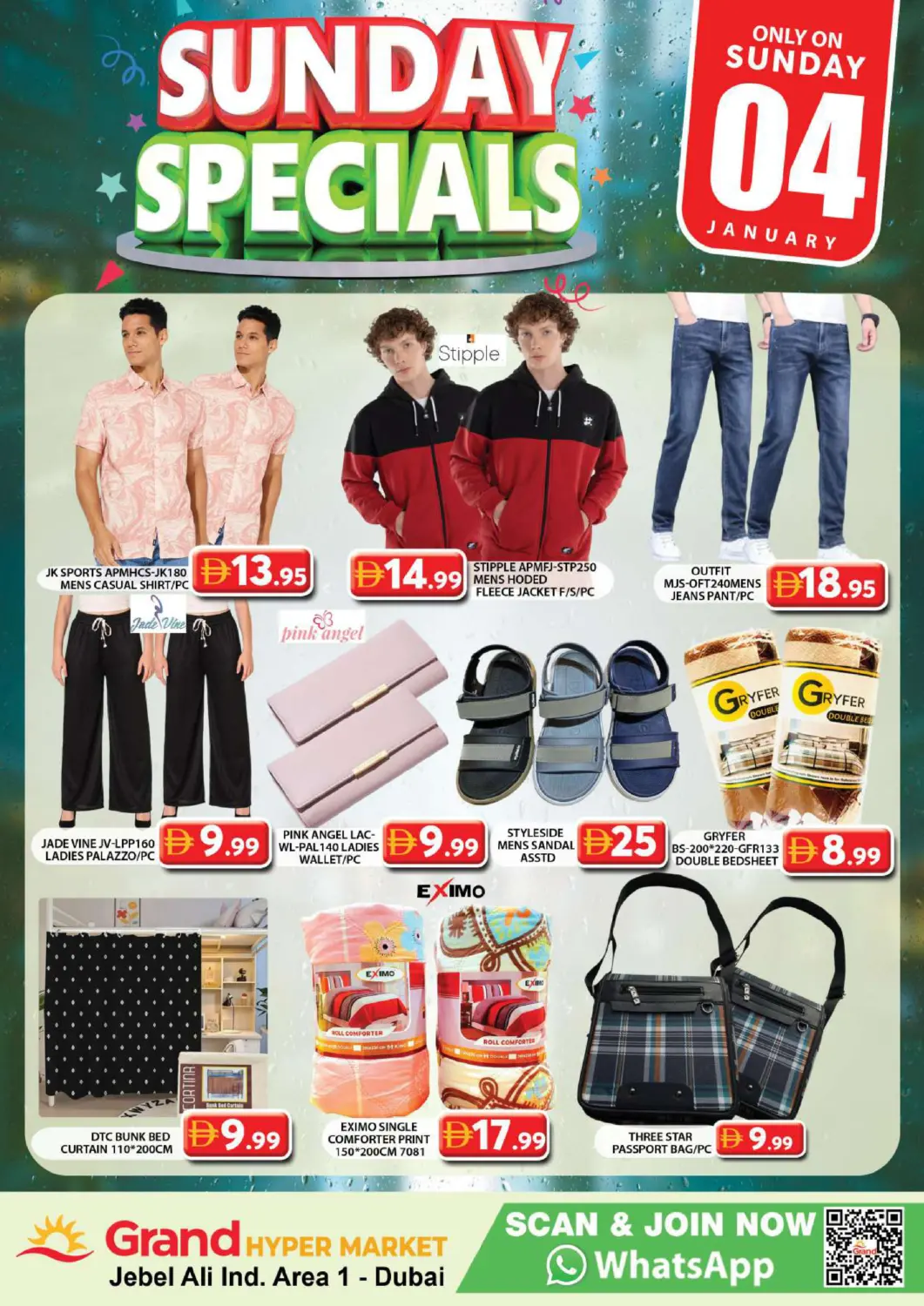 UAE - Dubai Grand Hyper Market offers in D4D Online. Jebel Ali Ind Area 1- Dubai. . Only On 4th January