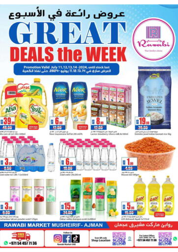 UAE - Sharjah / Ajman Rawabi Market Ajman offers in D4D Online. Great Deal of the Week. . Till 14th July