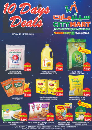 Bahrain CITY MART offers in D4D Online. 10 Days Deals. . Till 15th April