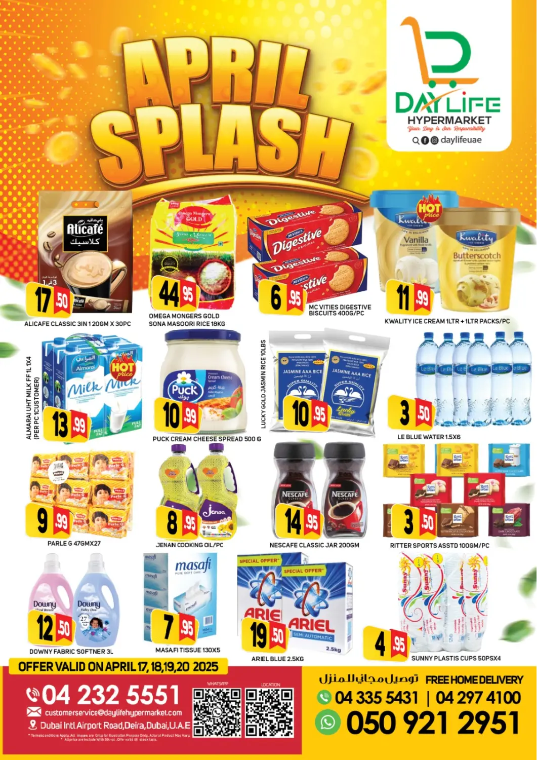 UAE - Dubai Daylife Hypermarket LLC offers in D4D Online. April Splash. . Till 20th April