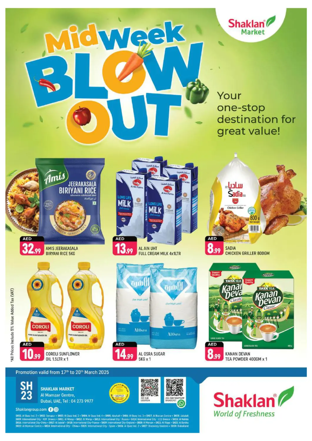 UAE - Dubai Shaklan  offers in D4D Online. Al Mamzar Center, Dubai. . Till 20th March