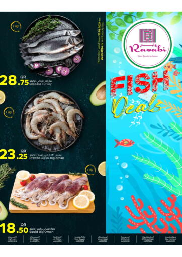 Qatar - Doha Rawabi Hypermarkets offers in D4D Online. Fish Deals. . Till 25th May
