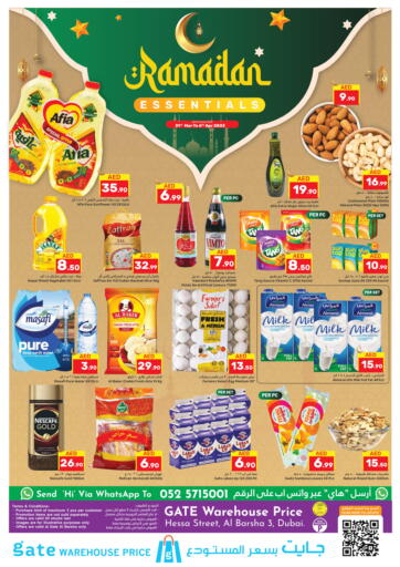 UAE - Dubai GATE Warehouse Price offers in D4D Online. Ramadan Essentials. . Till 6th April