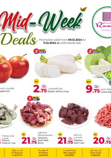 Qatar - Doha Rawabi Hypermarkets offers in D4D Online. Midweek Deals. . Till 11th December