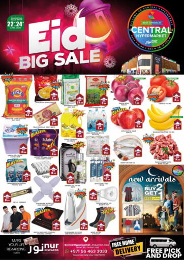 UAE - Dubai Central Hypermarket L.L.C offers in D4D Online. Eid Sale. . Till 24th April