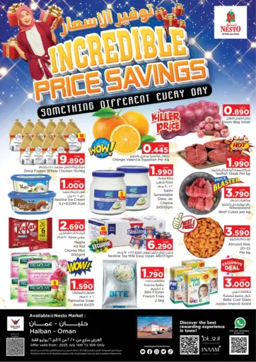 Nesto Hyper Market - Incredible Price Savings in Oman Offers - Oman Incredible Price Savings