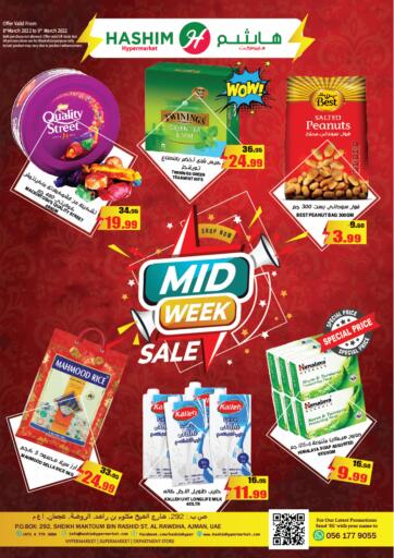 UAE - Sharjah / Ajman Hashim Hypermarket offers in D4D Online. Midweek Sale. . Till 9th March