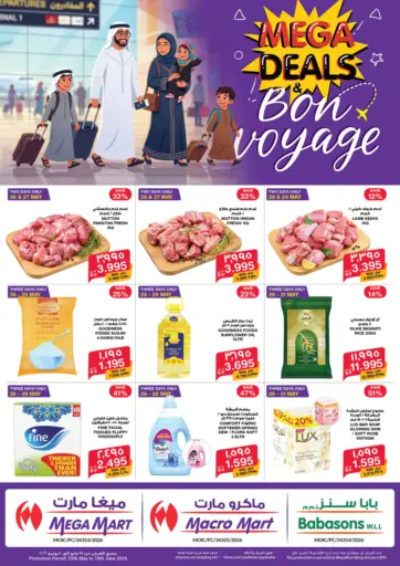 Mega Deals & Bon Voyage
