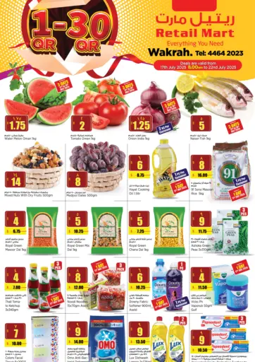 Retail Mart - 1 - 30 QR in Qatar Offers - Qatar 1 - 30 QR