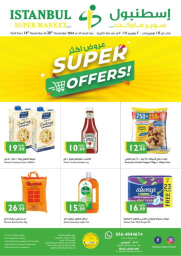 UAE - Dubai Istanbul Supermarket offers in D4D Online. Super Offers. . Till 20th November