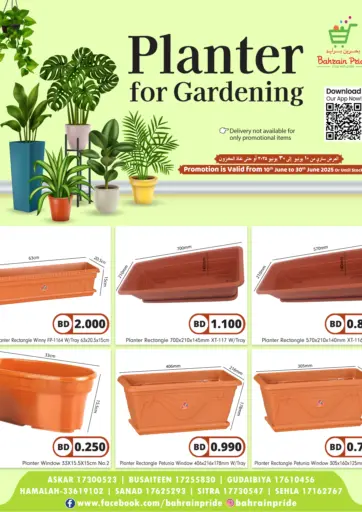 Bahrain Pride - Planter For Gardening in Bahrain Planter For Gardening