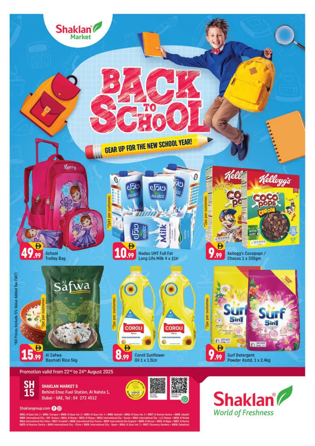 UAE - Dubai Shaklan  offers in D4D Online. Al Nahda 1-Dubai. . Till 24th August