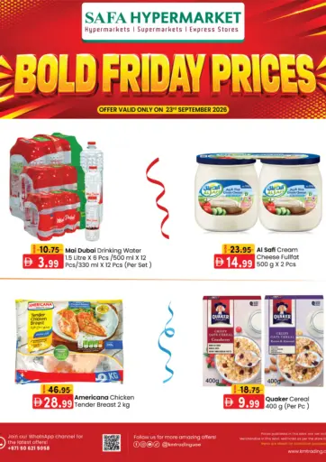 Bold Friday Prices