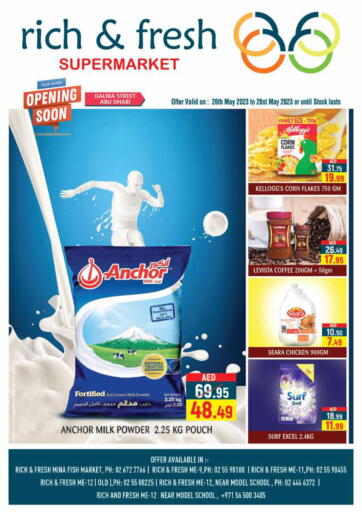 UAE - Abu Dhabi Rich & Fresh Supermarket offers in D4D Online. Special Offer. . Till 28th May