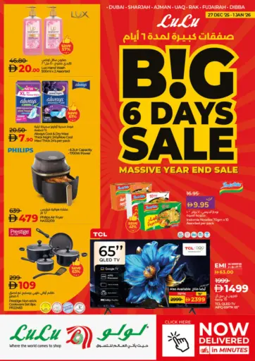 Big 6 Days Sale