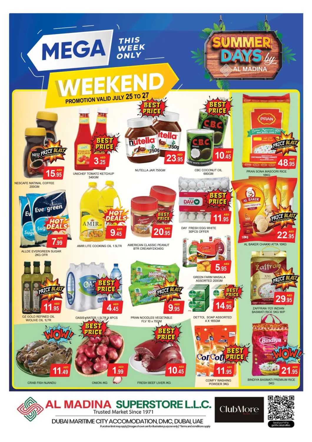 UAE - Dubai AL MADINA (Dubai) offers in D4D Online. Dubai Maritime City. . Till 27th July