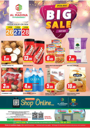 UAE - Dubai Azhar Al Madina Hypermarket offers in D4D Online. Muhaisinah 4, Dubai. . Till 28th January