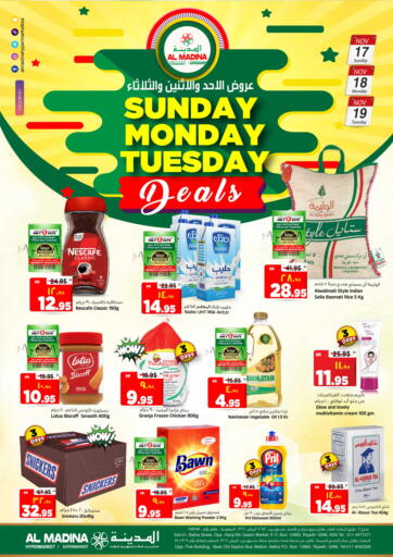 KSA, Saudi Arabia, Saudi - Riyadh Al Madina Hypermarket offers in D4D Online. Sunday Monday Tuesday Deals. . Till 19th November