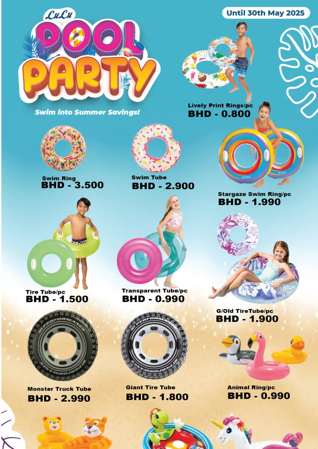 Bahrain LuLu Hypermarket offers in D4D Online. Pool Party. . Till 30th May